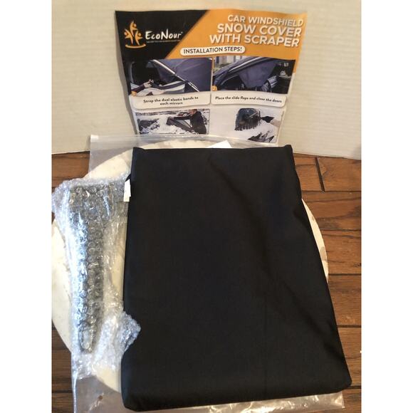 CAR WINDSHIELD COVER for Ice Snow 600D Oxford Fabric Standard 69x42 By ECONOUR - Picture 2 of 16
